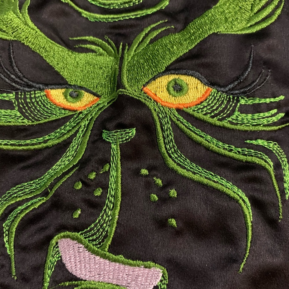 Grinch Satin style pajamas Size L